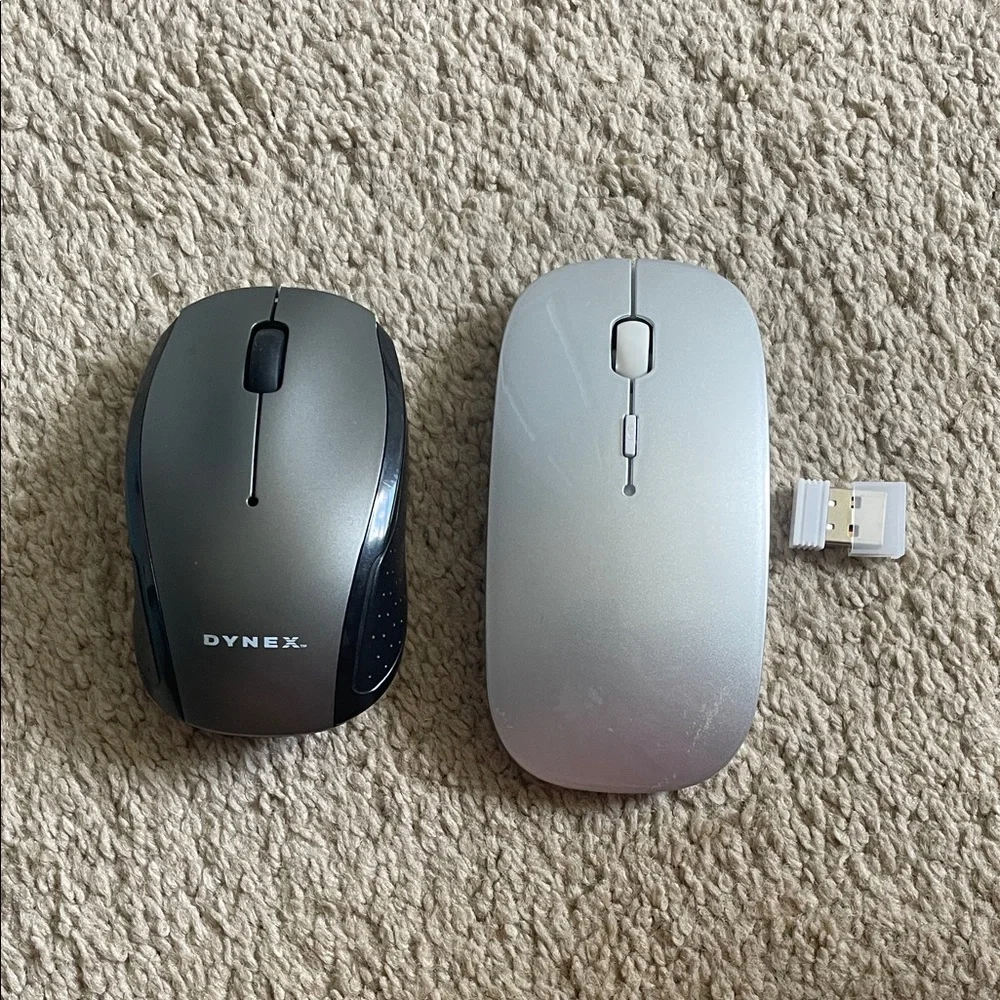 Wireless Mouse - Black and Silver